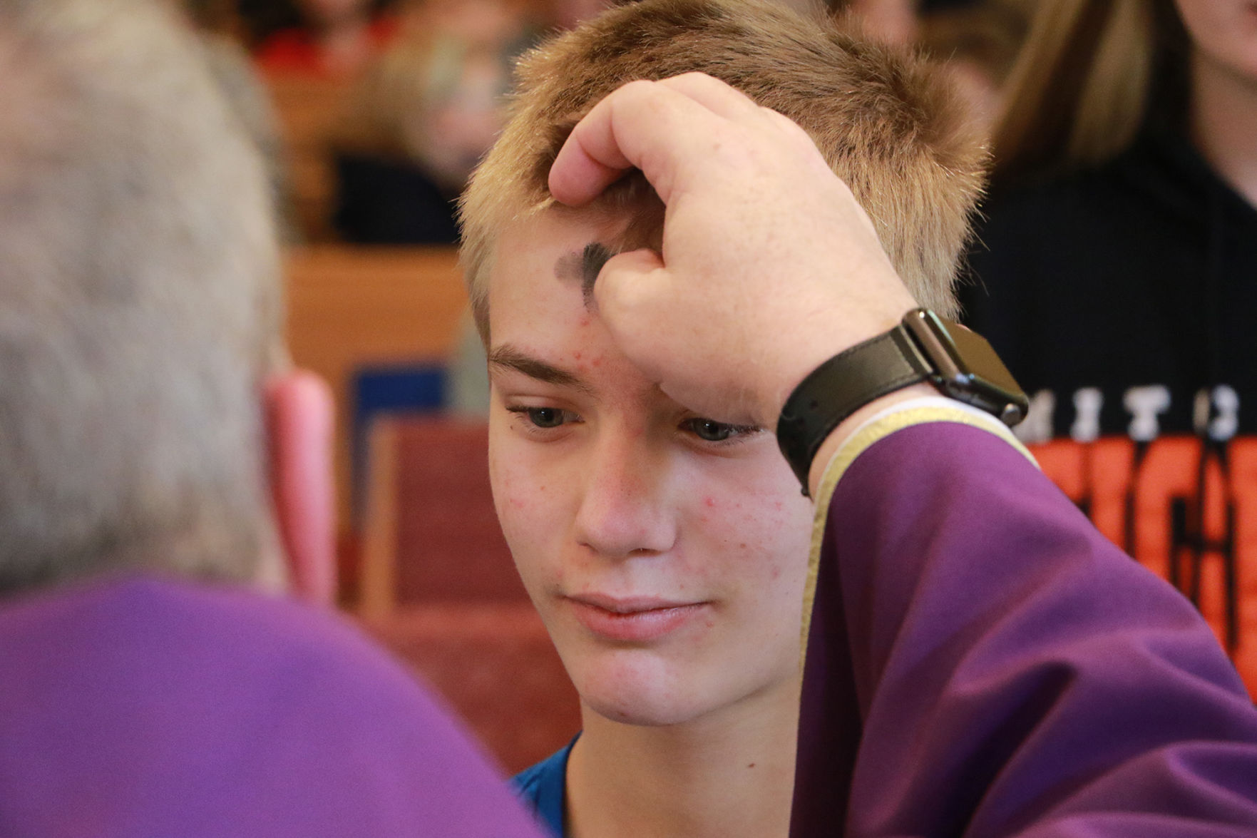 PHOTOS- Ash Wednesday noon service St. Agnes 20200226822.jpg